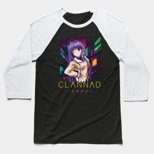 Classic Kyou Clannad Japanese Anime Baseball T-Shirt